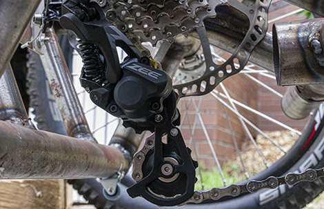 SIDE BY SIDE E-TRIKE REAR DERAILLEUR